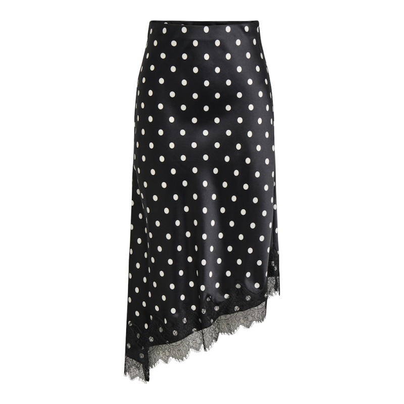 ONLY Bella Satin Blonde Nederdel - Black