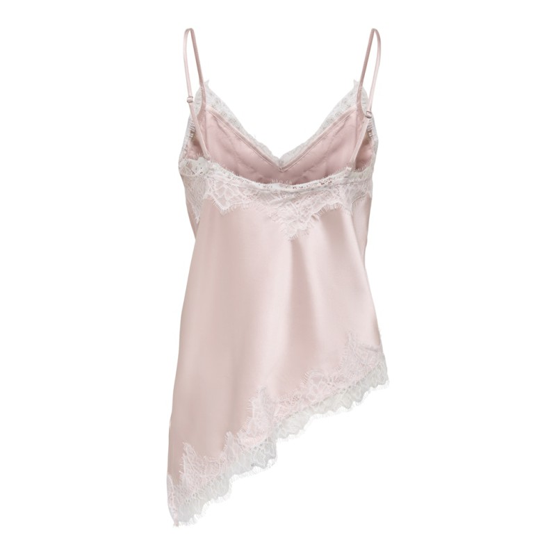 ONLY Bella Strop satin Blonde Top - Lotus