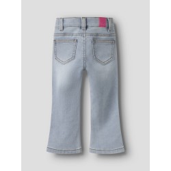 NAME IT Mini Polly Skinny Bootcut Jeans - Light Blue Denim