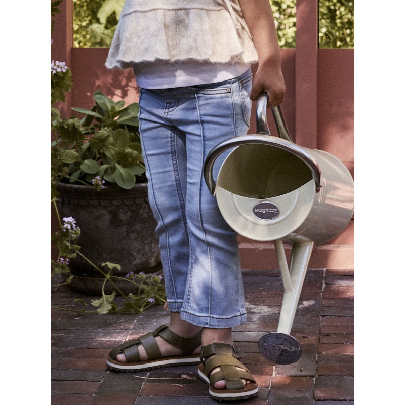 NAME IT Mini Polly Skinny Bootcut Jeans - Light Blue Denim