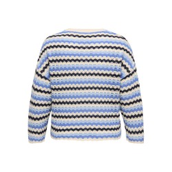 CARMAKOMA Asa Rund Hals Strik - Birch