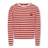 KIDS ONLY Livina L/S Stribet Bluse - High Risk Red