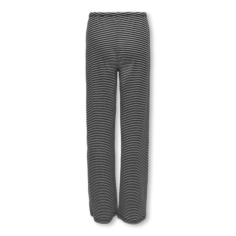 KIDS ONLY Pamia stribede bukser - Black