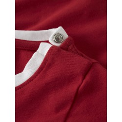 NAME IT BABY Unisex langærmet team body - True Red