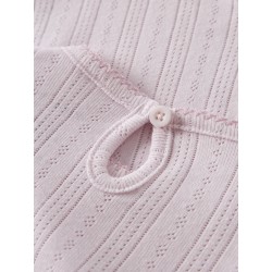 NAME IT BABY Happy kortærmet body -  Cradle Pink