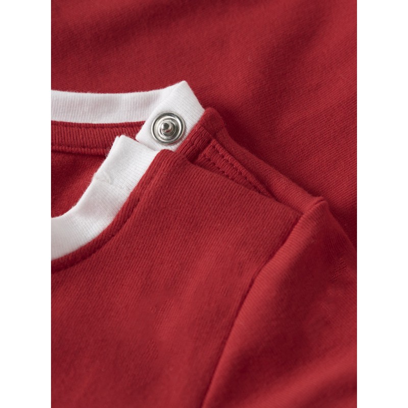 NAME IT BABY Unisex Hi team bodysuit - True Red