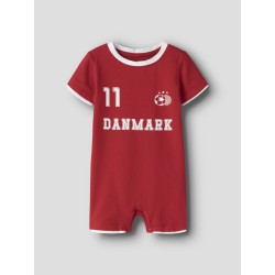 NAME IT BABY Unisex Hi team bodysuit - True Red
