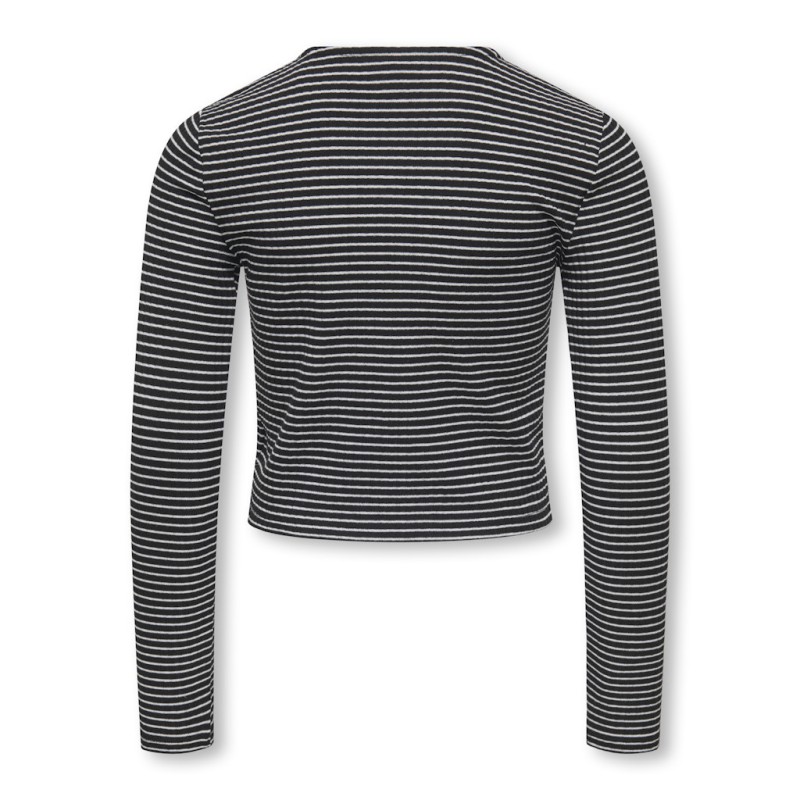 KIDS ONLY Pamia langærmet bluse - Black