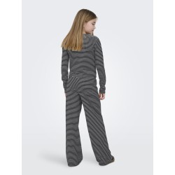 KIDS ONLY Pamia langærmet bluse - Black