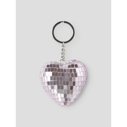 NAME IT KIDS Amina nøglering - Strawberry Moon HEART