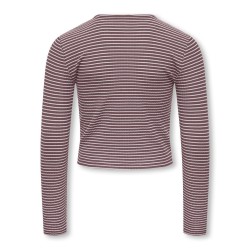 KIDS ONLY Pamia langærmet bluse - Rose Brown