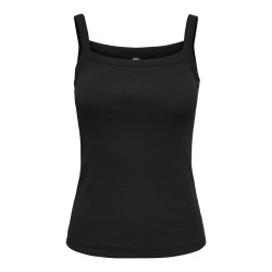 ONLY Vira S/L Rib Top - Black