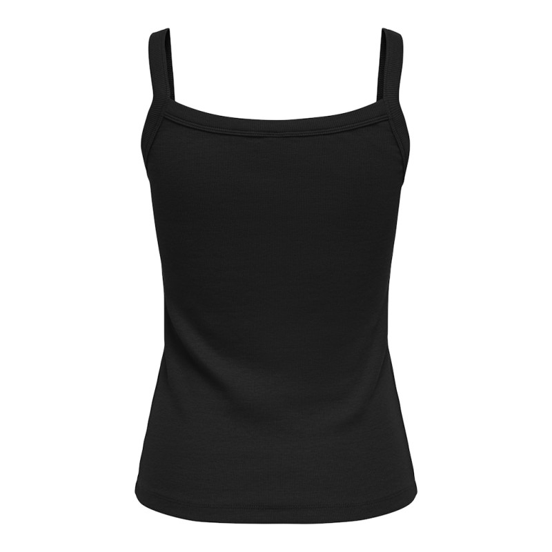 ONLY Vira S/L Rib Top - Black
