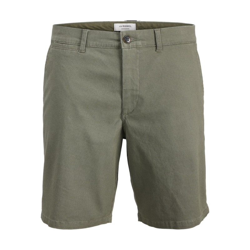 JJ REBEL Sharp Chino Shorts - Olive Night