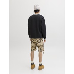 JACK & JONES Club Football langærmet bluse - Black