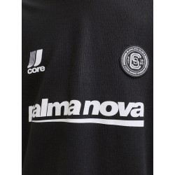 JACK & JONES Club Football langærmet bluse - Black