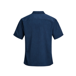 JACK & JONES Blurico Tencel kortærmet skjorte - Pageant Blue