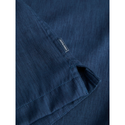 JACK & JONES Blurico Tencel kortærmet skjorte - Pageant Blue