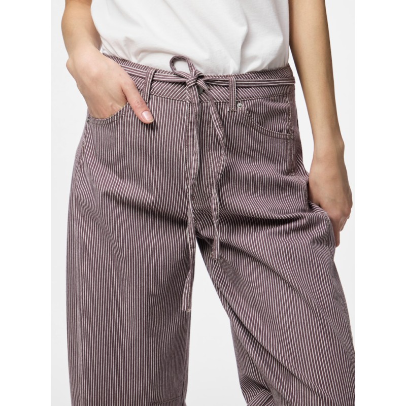 PIECES Billo Barrel bukser - Sparrow