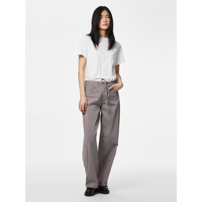 PIECES Billo Barrel bukser - Sparrow