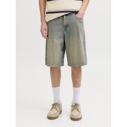 JACK & JONES JUNIOR Alex Baggy Shorts - Blue Denim SDL JJ 226