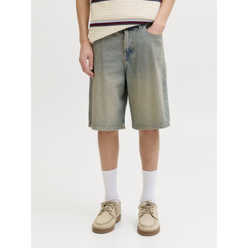 JACK & JONES JUNIOR Alex Baggy Shorts - Blue Denim SDL JJ 226