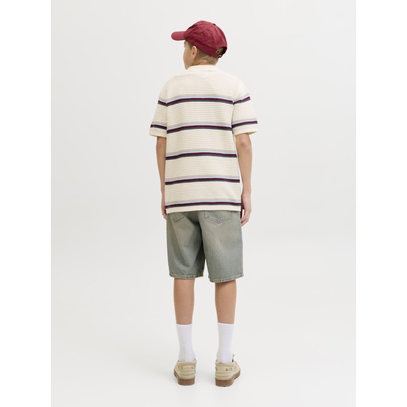 JACK & JONES JUNIOR Alex Baggy Shorts - Blue Denim SDL JJ 226