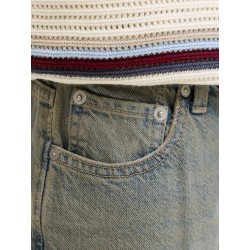 JACK & JONES JUNIOR Alex Baggy Shorts - Blue Denim SDL JJ 226