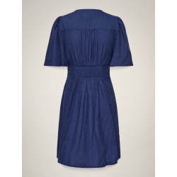 JDY Nora Kortærmet kjole - Medieval Blue