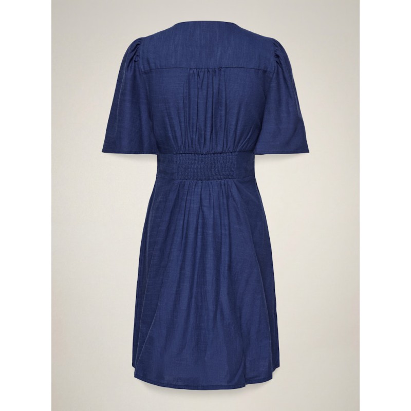 JDY Nora Kortærmet kjole - Medieval Blue