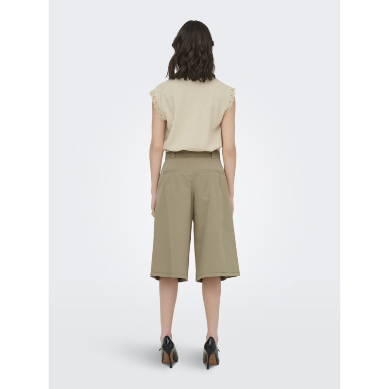 JDY Bianca Bermuda shorts - Lead Gray