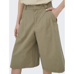 JDY Bianca Bermuda shorts - Lead Gray