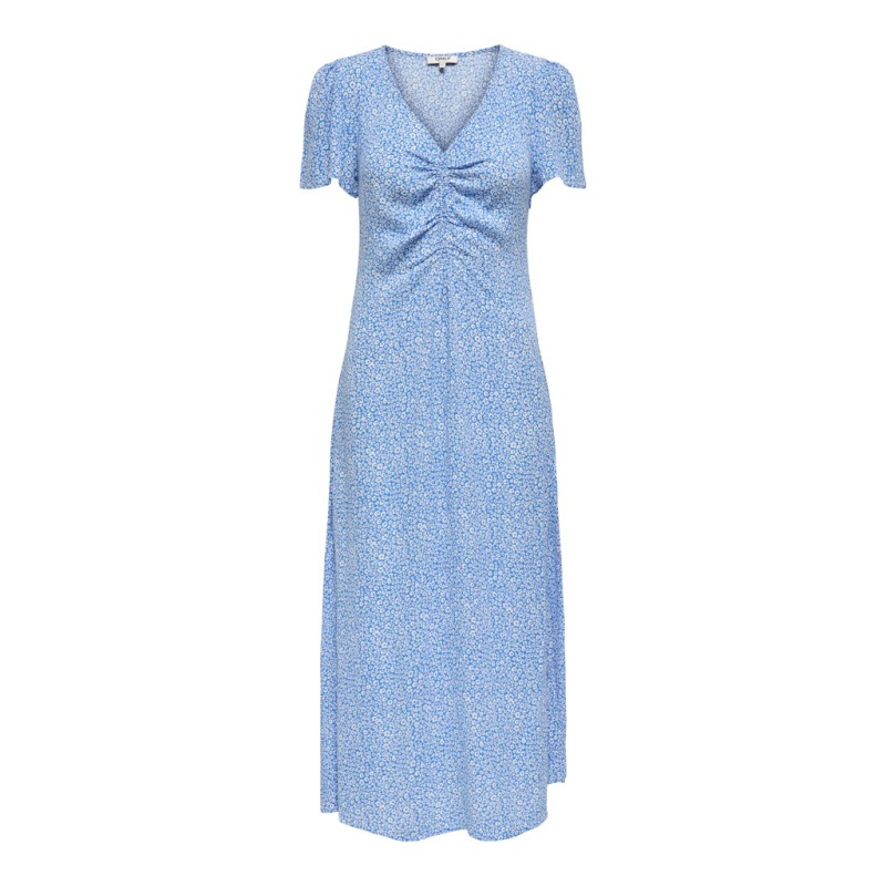 ONLY Ancona kortærmet kjole - French Blue