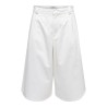 JDY Bianca Bermuda shorts - White