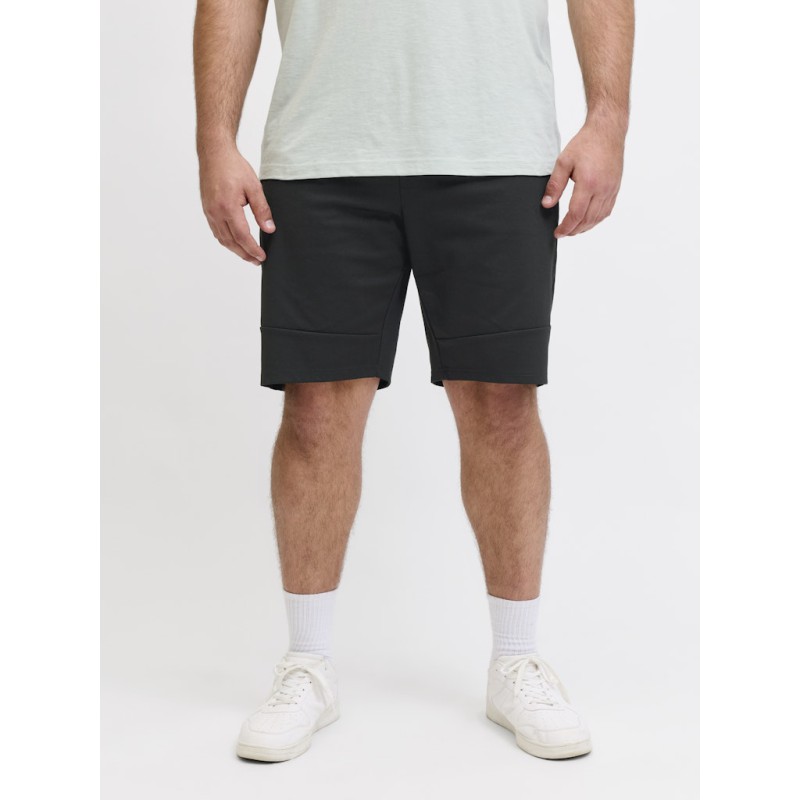 JACK & JONES PLUS Gordon base sweat shorts - Black