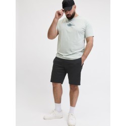 JACK & JONES PLUS Gordon base sweat shorts - Black