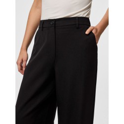 PIECES Kamil HW Wide bukser - Black