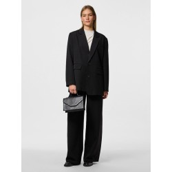 PIECES kamil langærmet loose blazer - Black
