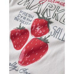 NAME IT MINI Jaysline kortærmet t-shirt - Bright White