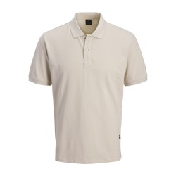 JACK & JONES PLUS Blawestone kortærmet polo - Ancient Scroll SOLID