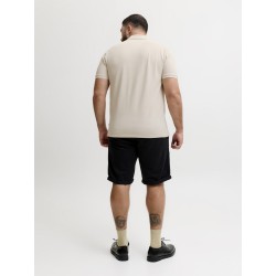 JACK & JONES PLUS Blawestone kortærmet polo - Ancient Scroll SOLID