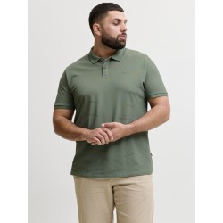 JACK & JONES PLUS Blawestone kortærmet polo - Laurel Wreath SOLID