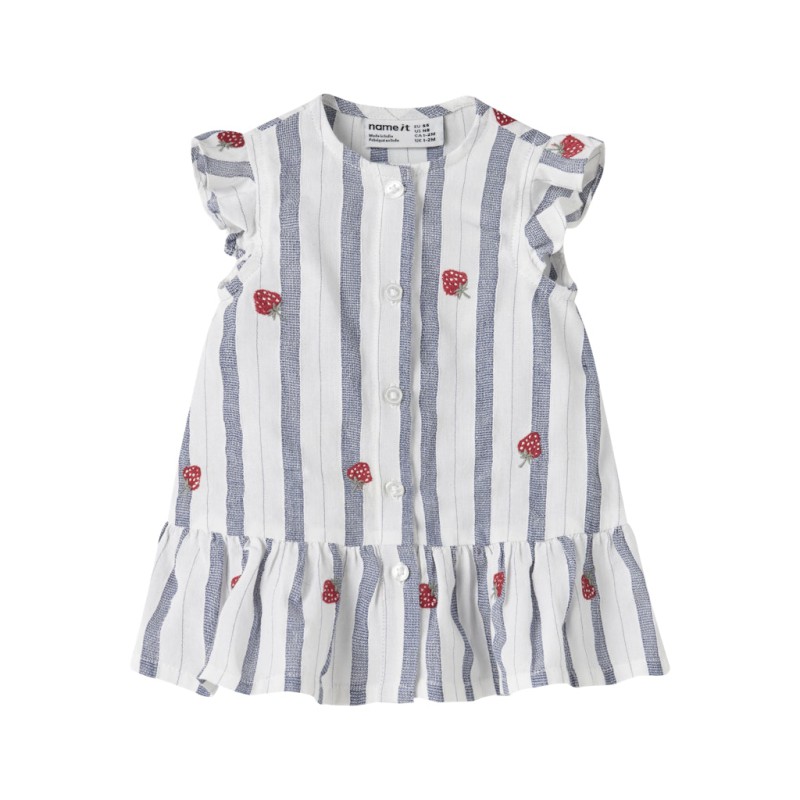 NAME IT BABY Jelena kortærmet kjole - Purple Impression