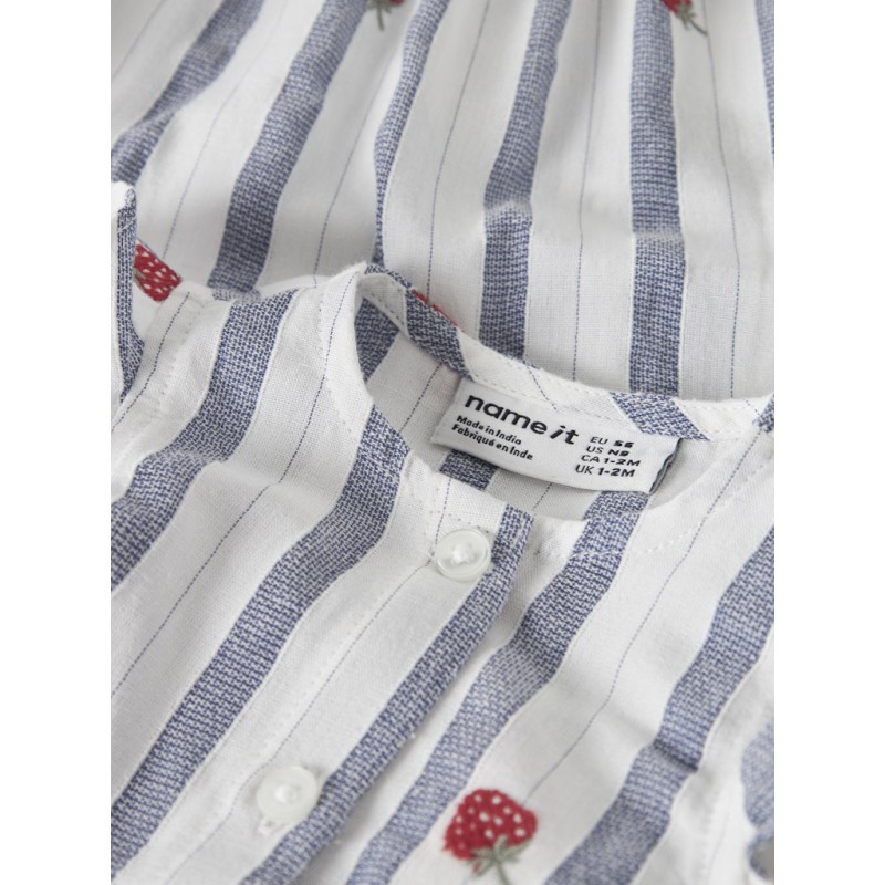 NAME IT BABY Jelena kortærmet kjole - Purple Impression