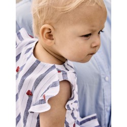 NAME IT BABY Jelena kortærmet kjole - Purple Impression