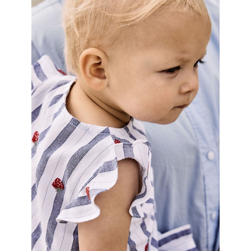 NAME IT BABY Jelena kortærmet kjole - Purple Impression