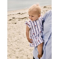 NAME IT BABY Jelena kortærmet kjole - Purple Impression