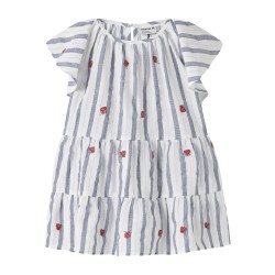 NAME IT MINI Jelena capsl kortærmet kjole - Purple Impression