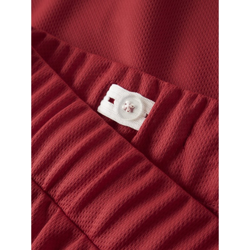 NAME IT KIDS Unisex Hi team shorts sæt - True Red