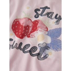 NAME IT MINI Jonali kortærmet t-shirt - Cradle Pink